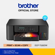 Brother DCP-T530DW Wireless Colour Ink Tank Printer | A4 | 3-in-1 | Refill System | Duplex Print