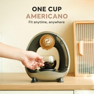 เครื่องทำกาแฟแคปซูล2 In 1เครื่องชงกาแฟอเมริกันแคปซูล K-Cup Bubuk Teh อัตโนมัติ