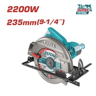 [ TOTAL ] (TS122235622) 2200W Circular Saw | 9-1/4" Heavy-Duty Wood Cutting Machine
