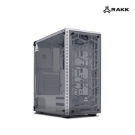 RAKK HAWANI Gaming PC Case|Mid Tower Tempered Glass Desktop Case, ATX, MATX, Mini-ITX|