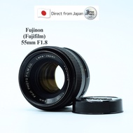 [Used in Japan] " Vintage Lens " FUJINON FUJI PHOTO Fujifilm 55mm  f/1.8 Japan