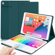 oc Keyboard Cover Tablet Keyboard Case Rgb Light Wireless Keyboard with Protective Case for Ipad Scratch-resistant Tablet Keyboard Southeast Asian Buyers' Choice