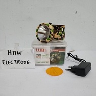 Luby headlamp army model 7W 7 watt WHITE YELLOW A1611 A 1611