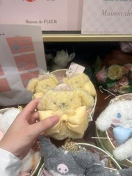 Sanrio 布甸狗日本 maison de fleur 吊飾