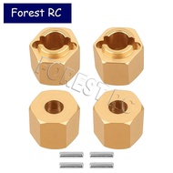 8g Brass Wheel Hex Hub 6mm Standard Extender Adaptor for Redcat Ascent18 TRX4M 1/18 RC Crawler Car S