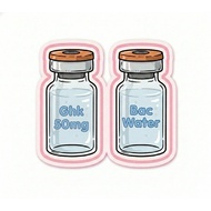 Sticker Ghk Cu50 With Bac Water