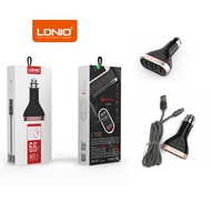 LDNIO C701Q 4 USB 6.6A FAST Car Charger Adapter