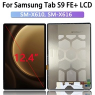 X610 X616 SM-X610 SM-X616B Premium Lcd For Samsung Tab S9 FE + Plus X610 Display Touch Screen Digiti