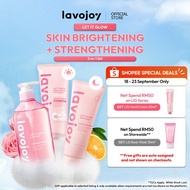 [Bundle 2 in 1] lavojoy Skin Brightening Let It Glow Bundles Body Wash + Body Serums 2in1 3in1 Body 