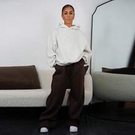 Oversized Fleece Sweatpants  Casual Autumn Lounge Joggers Christmas Winter Cosy