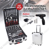 187pcs Professional Tool Set Box CR-V  Hand Tools Kit With Case Chrome Vanadium Multi Package Cordle