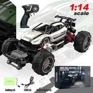 รถ RC Drift ความเร็วสูง1:14 Scale Alloy Professional รถแข่งบังคับรีโมทรถของเล่นทางวิบากหยาบแผนที่ที่