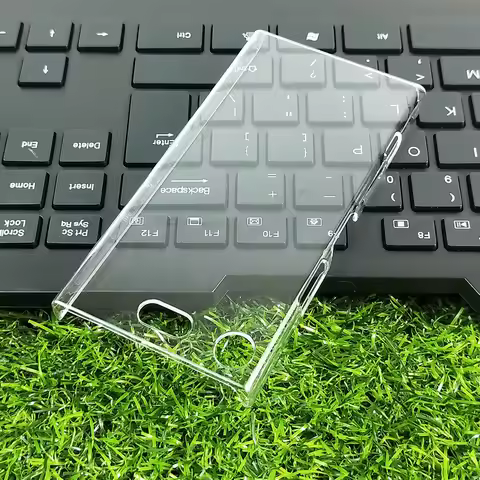 For Sony Xperia XZ1 XZ2 XZ4 Compact Xperia Ace Phone Case Crystal Invisible Hard PC Cover Clear Prot