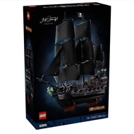 LEGO Icons 10365 Captain Jack Sparrow's Pirate Ship Offers Express Delivery Service.