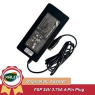 Genuine FSP FSP090-AAAN3 90W 24V 3.75A 4 PIN AC Switching Adapter For FSP090-AAAN2 FSP090-DMAB2 Lapt
