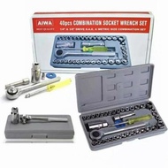 AIWA SHOCK WRENCH 40 PCS/ AIWA 40 PCS SOCKET WRENCH/ AIWA 40 PCS COMBINATION SOCKET WRENCH SET/ AIWA