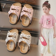 Sandals with 2 bows, code B009, size 26-36 (large form)