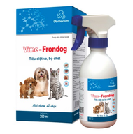 Thuộc xịt Vime-Frondog tiêu diệt ve bọ chét ở chó mèo