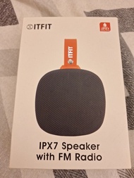 全新 ITFIT IPX7 防水藍牙喇叭 帶FM收音機