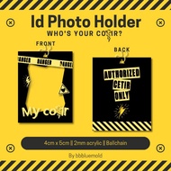 [Pre-Order] ID Photo Holder "Who's Your Cotir" Actor Thailand