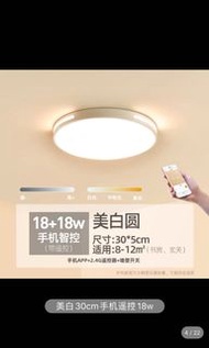 （全新）LED 超薄天花燈 30cm LED ceiling light