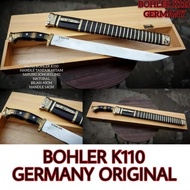 READY GOLOK SEMBELIH BOHLER K110 GERMANY ORIGINAL SUPER CANTIK MEWAH