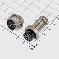 GX16-7P 7-Pin Straight Male-Female Round Connector Set Smart Components