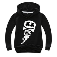 [In Stock] Adult Parent-child Hoodie DJ Marshmello Comfortable Anime Hoodies Boys Girls Long-sleeved
