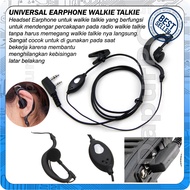 Headset Baofeng Dual PTT Earphone Untuk HT Baofeng - Taffware