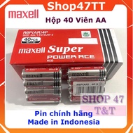 Pin AA Maxell chính hãng hộp 40 viên