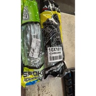 HONDA EX5 SPOKE DEPAN BELAKANG ( DEPAN KECIL , BELAKANG BESAR )
