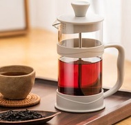 法壓壺家用法式濾壓壺玻璃沖茶器手壓過濾杯沖泡冷萃壺手沖咖啡壺 咖啡杯  [平行進口]