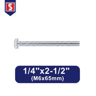 FDgrade โบลท์หัวหกเหลี่ยม น็อตหกเหลี่ยม 1 ลัง 20 Kg M6 M8 M9 M12 น็อต สกรู Hexagon Flange Bolts
