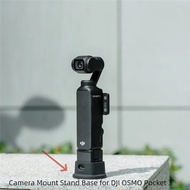Camera Mount Stand Base for DJI OSMO Pocket 3 Bracket Handheld Gimbal Stable Base Desktop Stand Holder Pocket 3 Accessories
