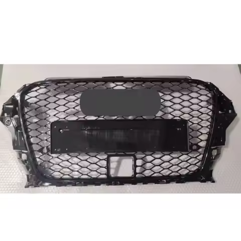 Racing Grills Front Hood Grille Car Front Bumper Grill Center Grille for RS3 Grill With ACC for Audi