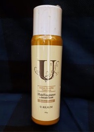 U- Realm hair fragrance & treatment 順滑香氣防曬護髮噴霧 (清新百花香味) 60gMade in Japan原價$58太子或旺角交收
