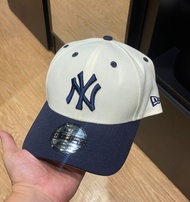 Topi New Era 9Forty New York Yankees Navy/White Snapback 100% Original