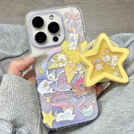 realme 11 5g casing casing realme c15 realme 11x 5g casing Star Shaking Music Magnetic Bracket Suita