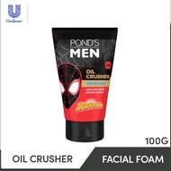 Ponds Men Oil Crusher Facial Foam Men's Facial Wash Soap 100G Spiderman