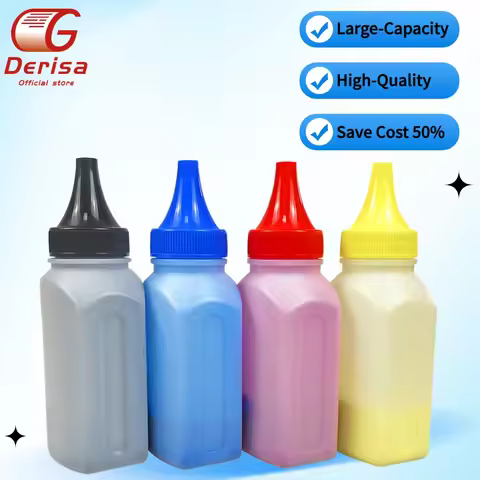 Derisa Compatible P C200W MC240FW Refill Color Toner Powder Compatible for Ricoh P C200W MC240 Toner