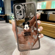 Xiaomi Redmi Note 11 Pro +Plus Note 11S 5G note11T Note 10 Pro Mickey Phone Case Full Mobile Cover Protection Crystal Candy Case Lens Protection Shell