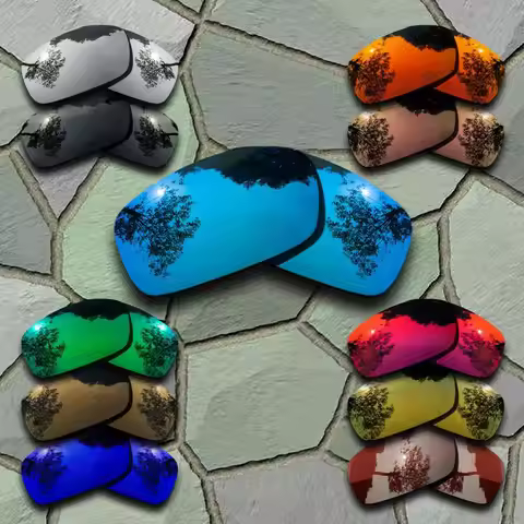 Sunglasses Polarized Replacement Lenses for Oakley X Squared Anti-Reflective Mirror Coating - Variet