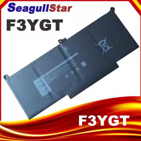 F3YGT for Dell Battery Latitude 7480 12 13 7000 7280 7290 E7280 E7290 E7380 E7390 7000 7380 7390 748