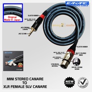 HP made in japan - audio cable sound cable/ 3.5 mm Mini Stereohp CN to XLR Female CN SLV - WANG