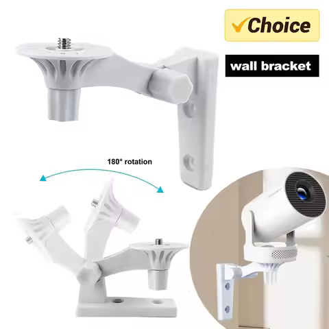 DITONG Wall Mount Projector Stand Sturdy Durable Bracket Compatible with HY300Pro+ HY300Ultra Projec