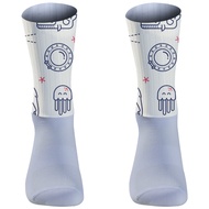 New Cycling socks Tour Accessories Crew Socks Sweat Absorbing Skateboard Crew Socks Cute for Small G