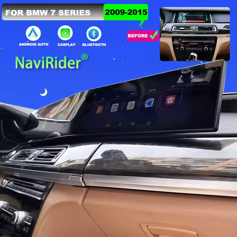 Dual Screen For BMW 7 Series F01 F02 F04 2009-2015 Stereo Android Auto Apple Carplay Stereo Car Radi