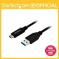 Startech USB to USB-C Cable - M/M - 1 m (3 ft.) - USB 3.0 - USB-A to USB-C - 2 Years Warranty