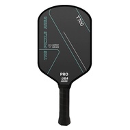 LeftLimit T700 Carbon Fiber Pickleball Paddle 16mm, Matte Textured One-Piece Racket A001 T700 Gentia