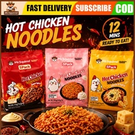 Mr.Squirrel buldak noodles 3 Combo 5PCS buldak noodles carbonara Instant Sanyang Chewy Noodles